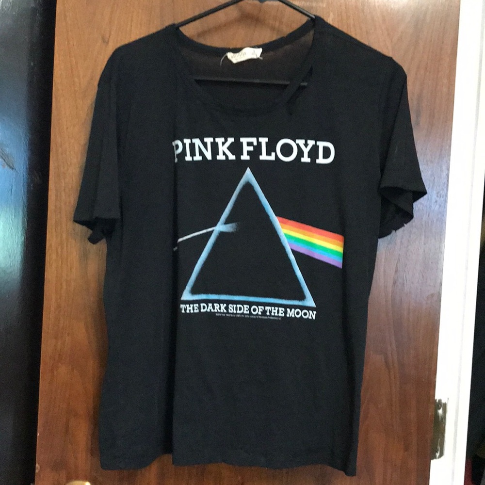 Pink Floyd Band Distressed T shirt size large